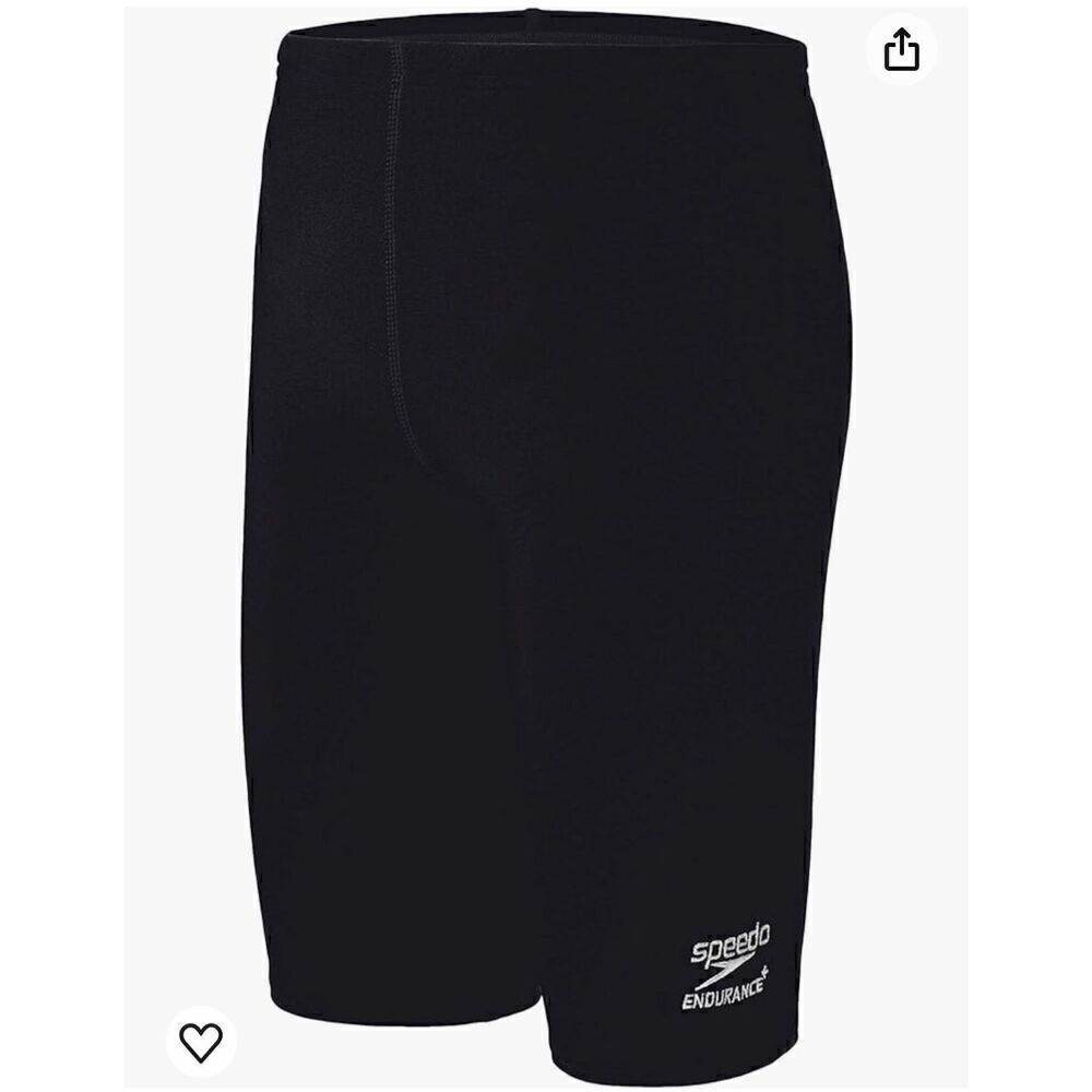 Speedo Boys' Swimsuit Jammer Endurance+ Solid USA Youth